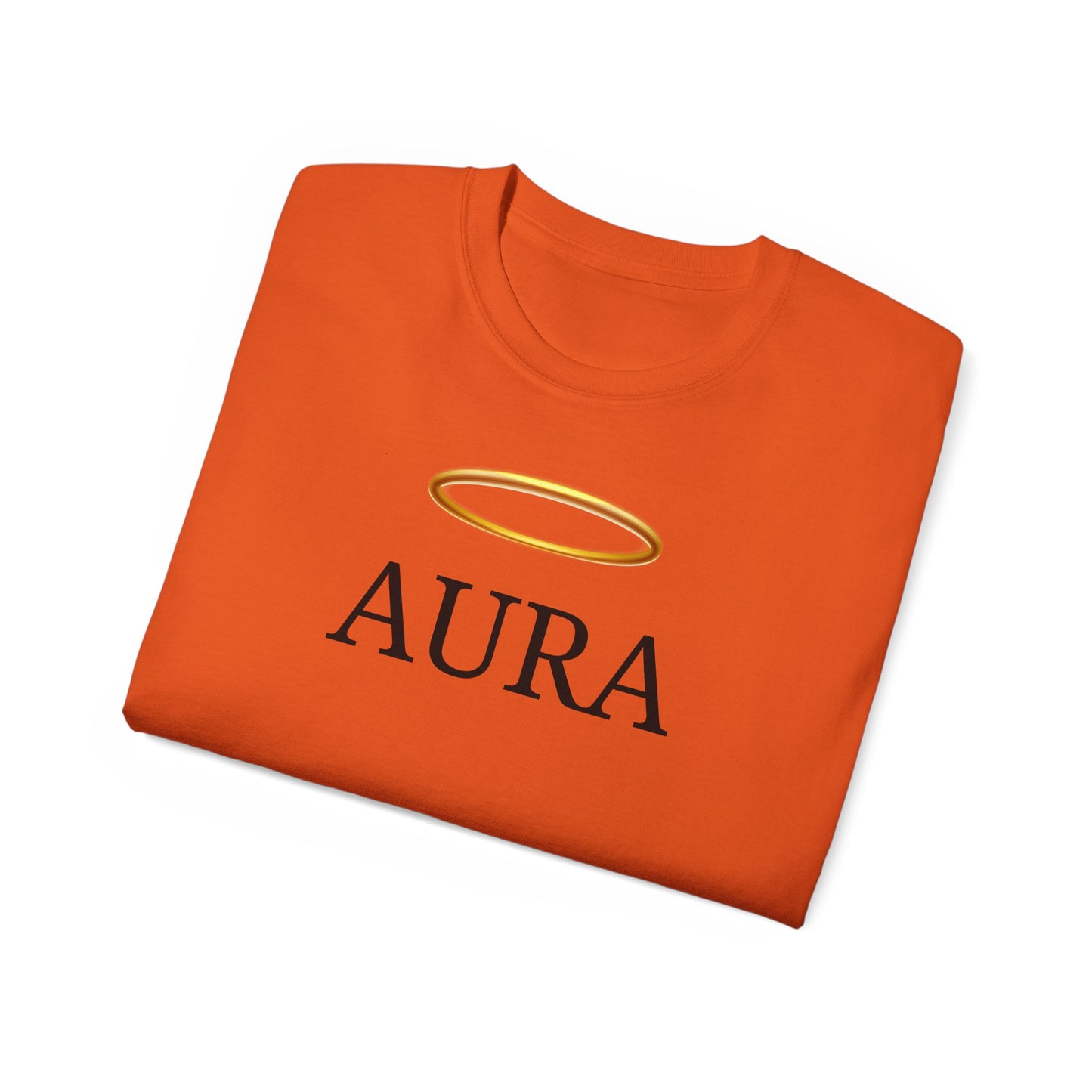 Customizable Aura T-Shirt with Black Aura Print