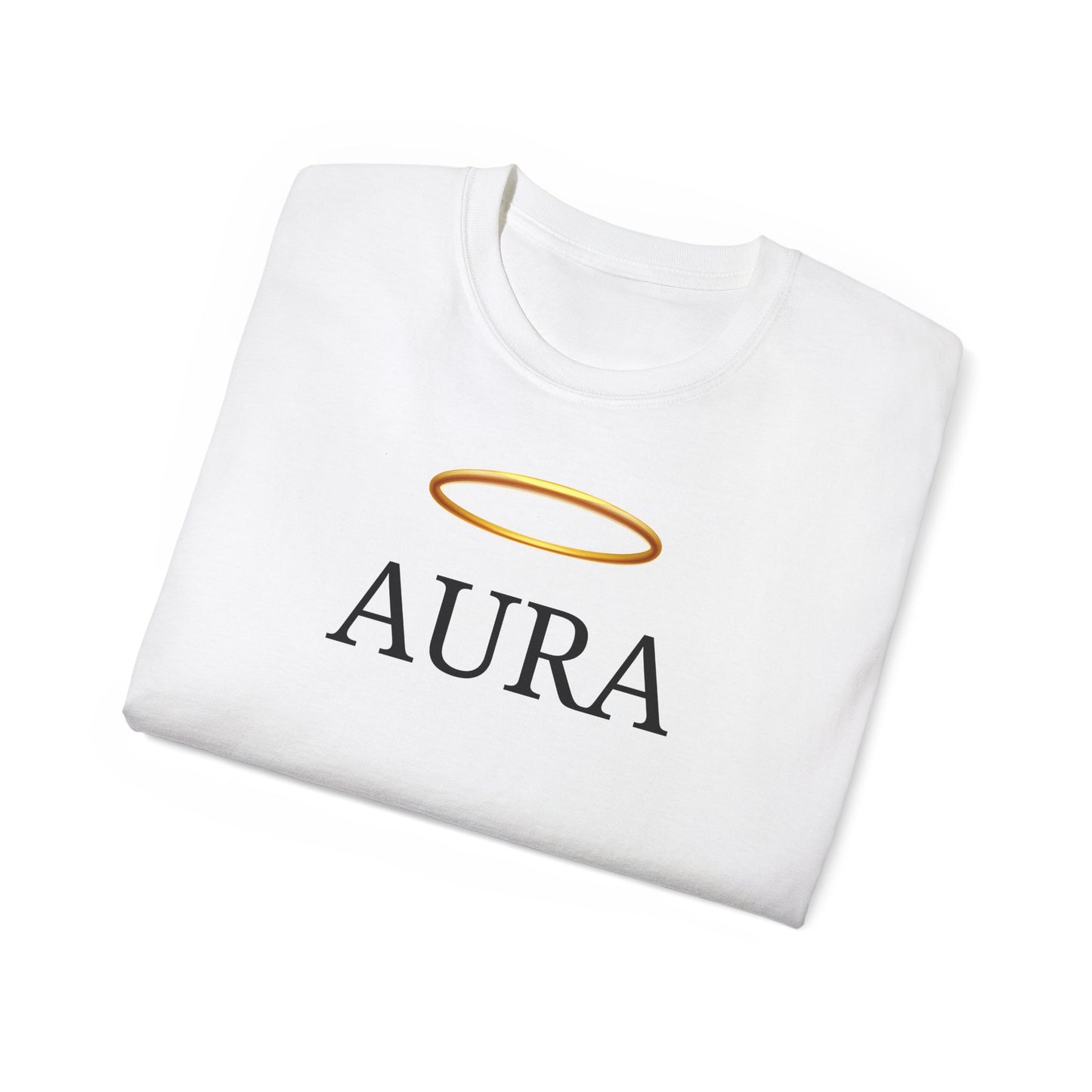 Customizable Aura T-Shirt with Black Aura Print