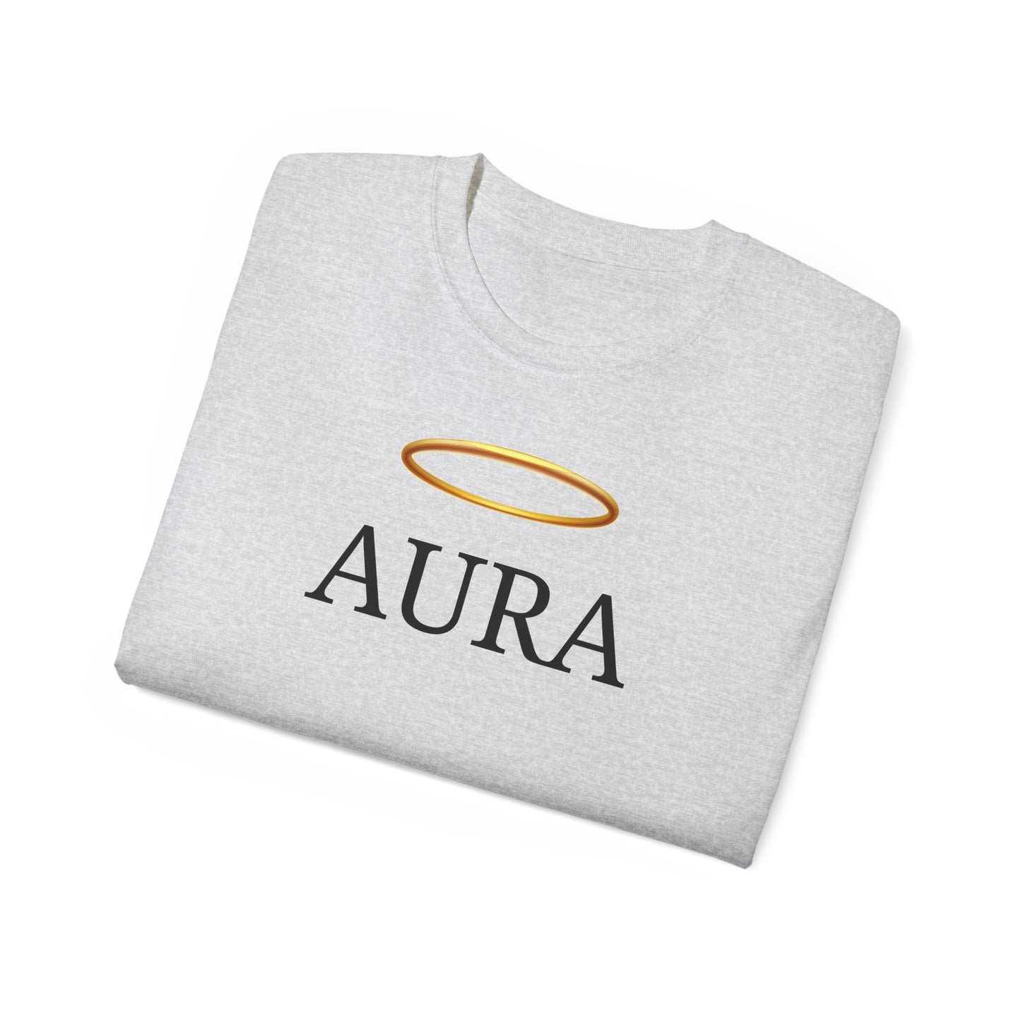 Customizable Aura T-Shirt with Black Aura Print
