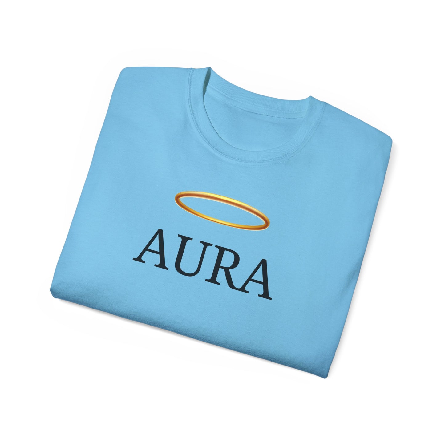 Customizable Aura T-Shirt with Black Aura Print