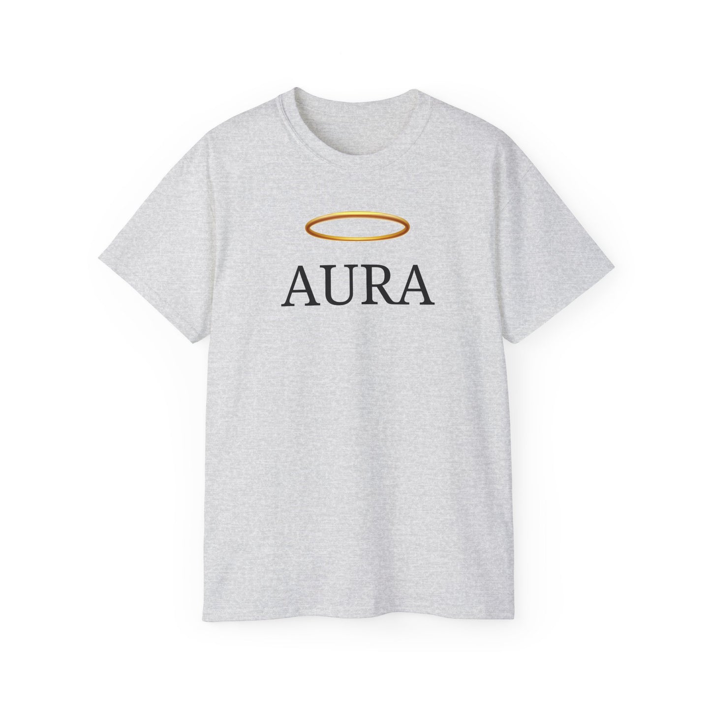 Customizable Aura T-Shirt with Black Aura Print
