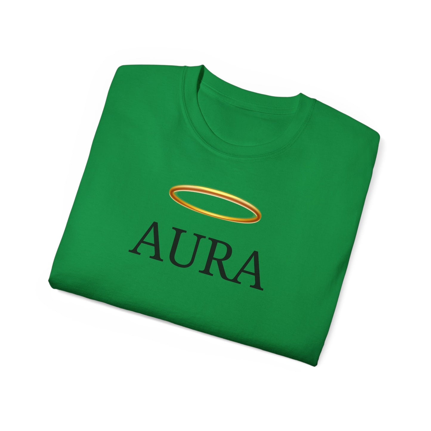 Customizable Aura T-Shirt with Black Aura Print