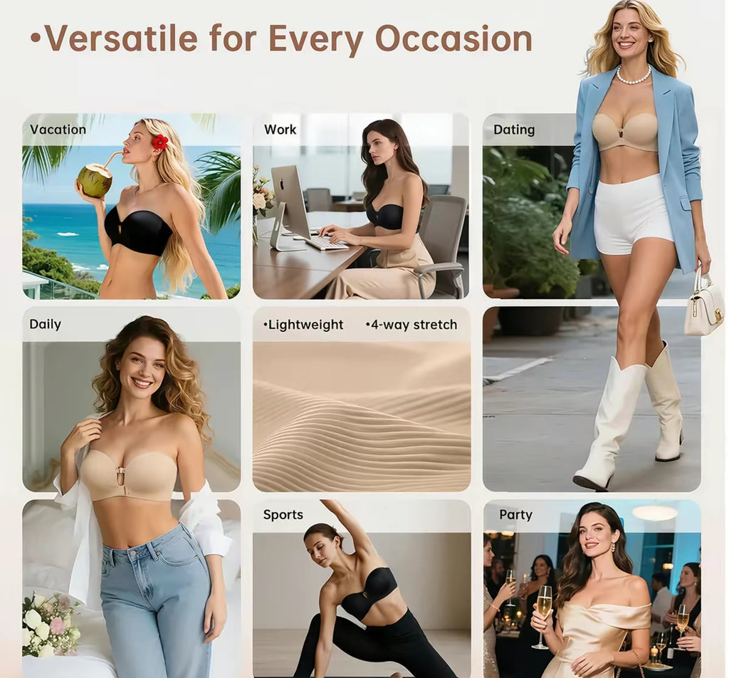 Invisible Comfort Strapless Bra