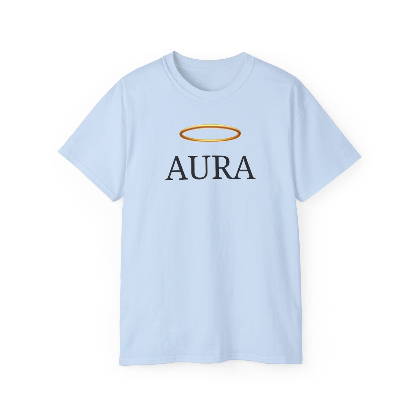 Customizable Aura T-Shirt with Black Aura Print