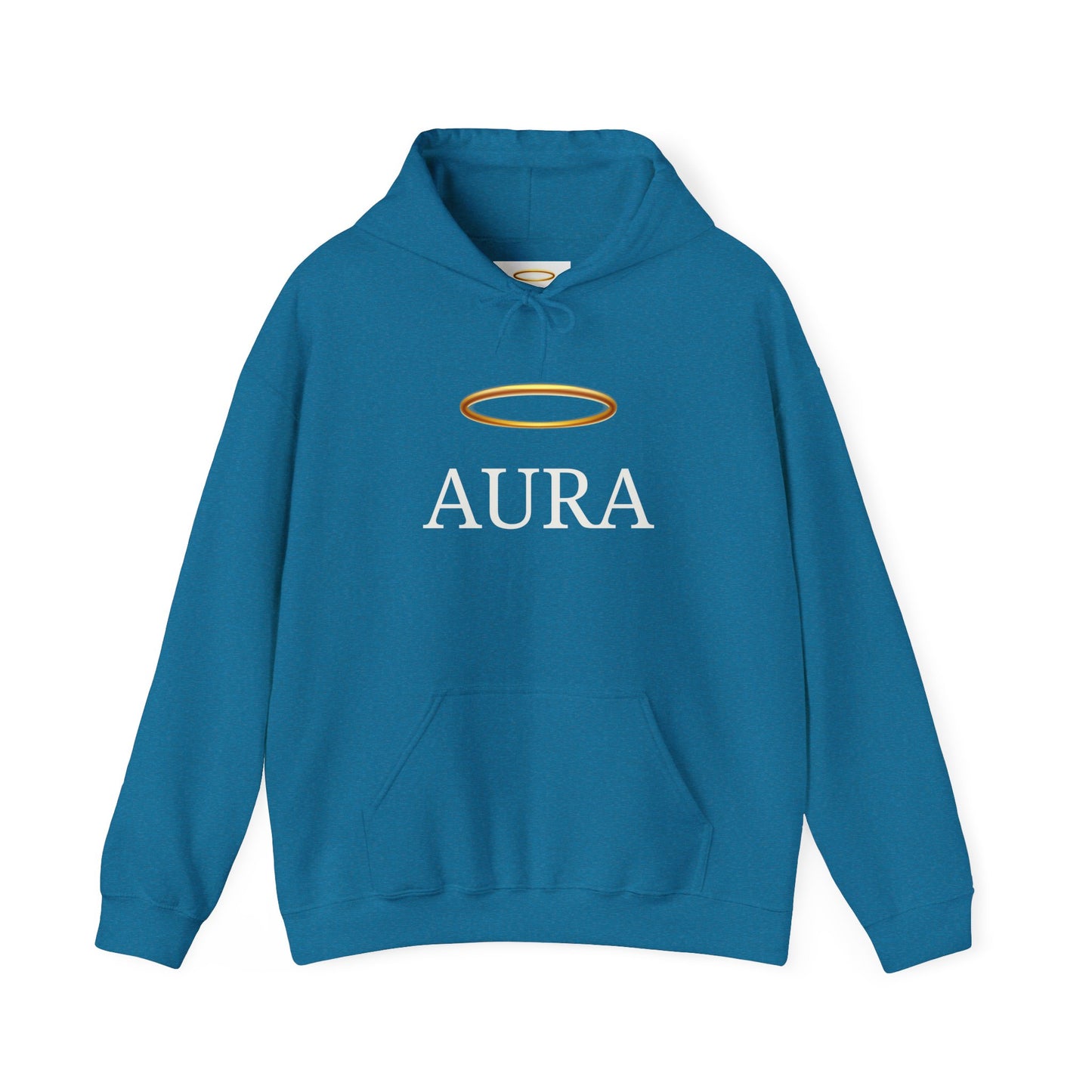 Customizable Aura Sweatshirt with White Aura Print