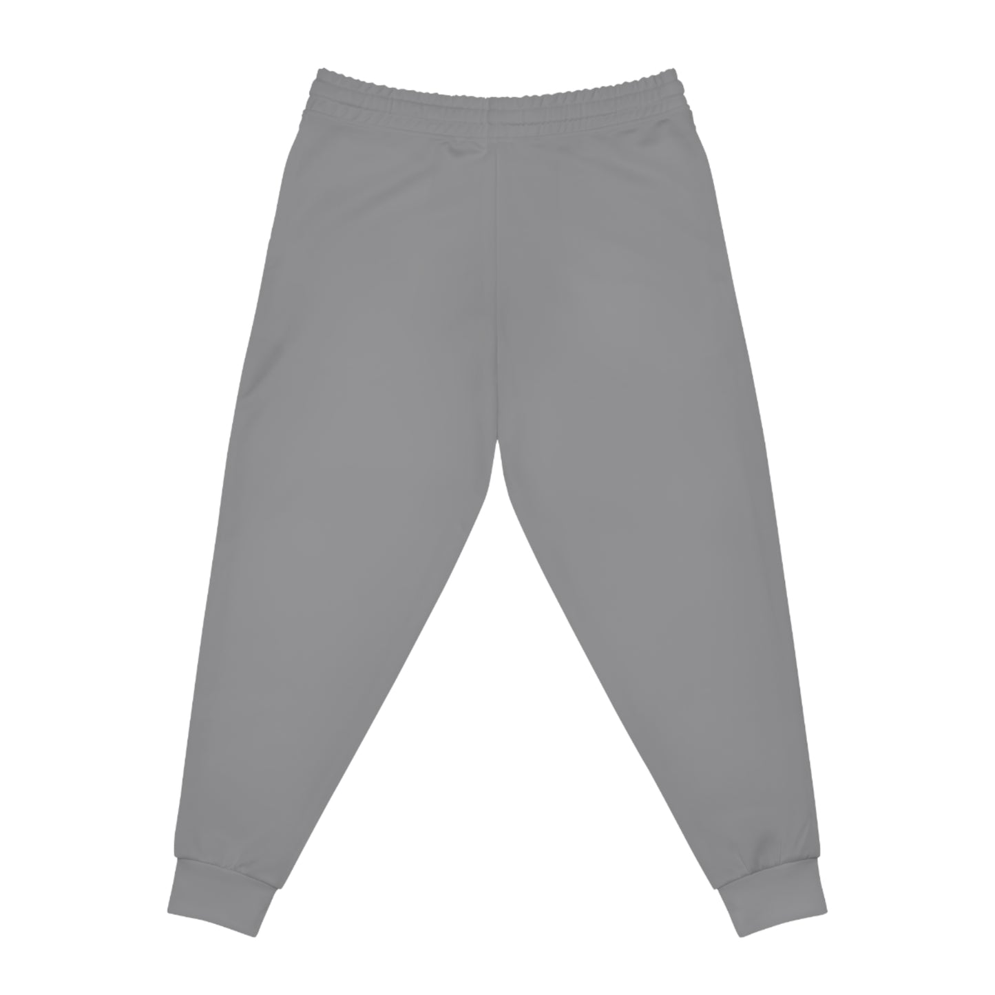 Grey Aura Joggers With White Print
