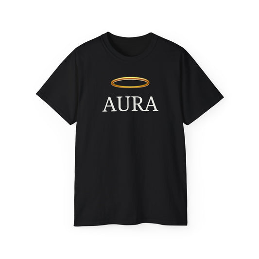 Customizable Aura T-Shirt with Black Aura Print