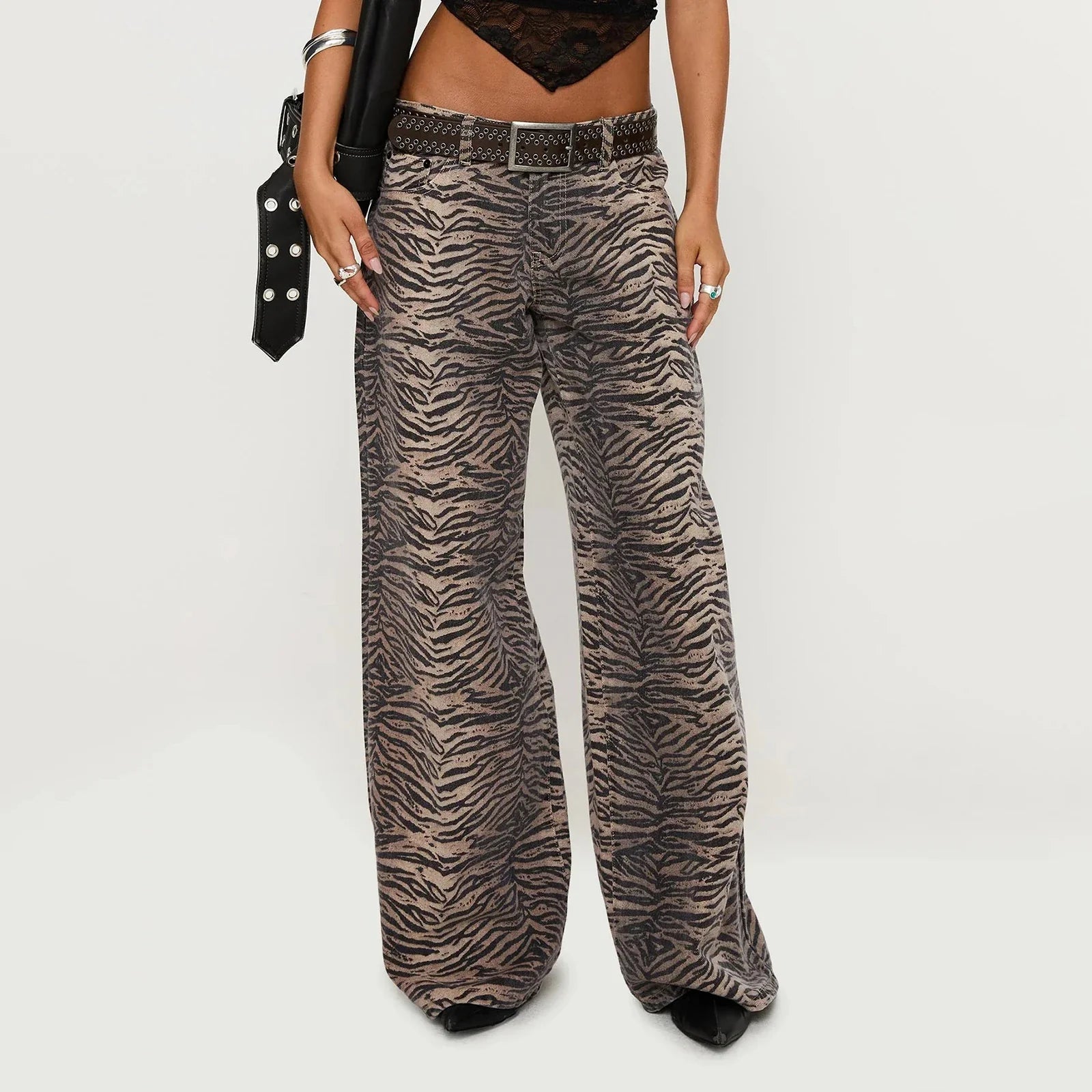 Tiger Stripe Jeans