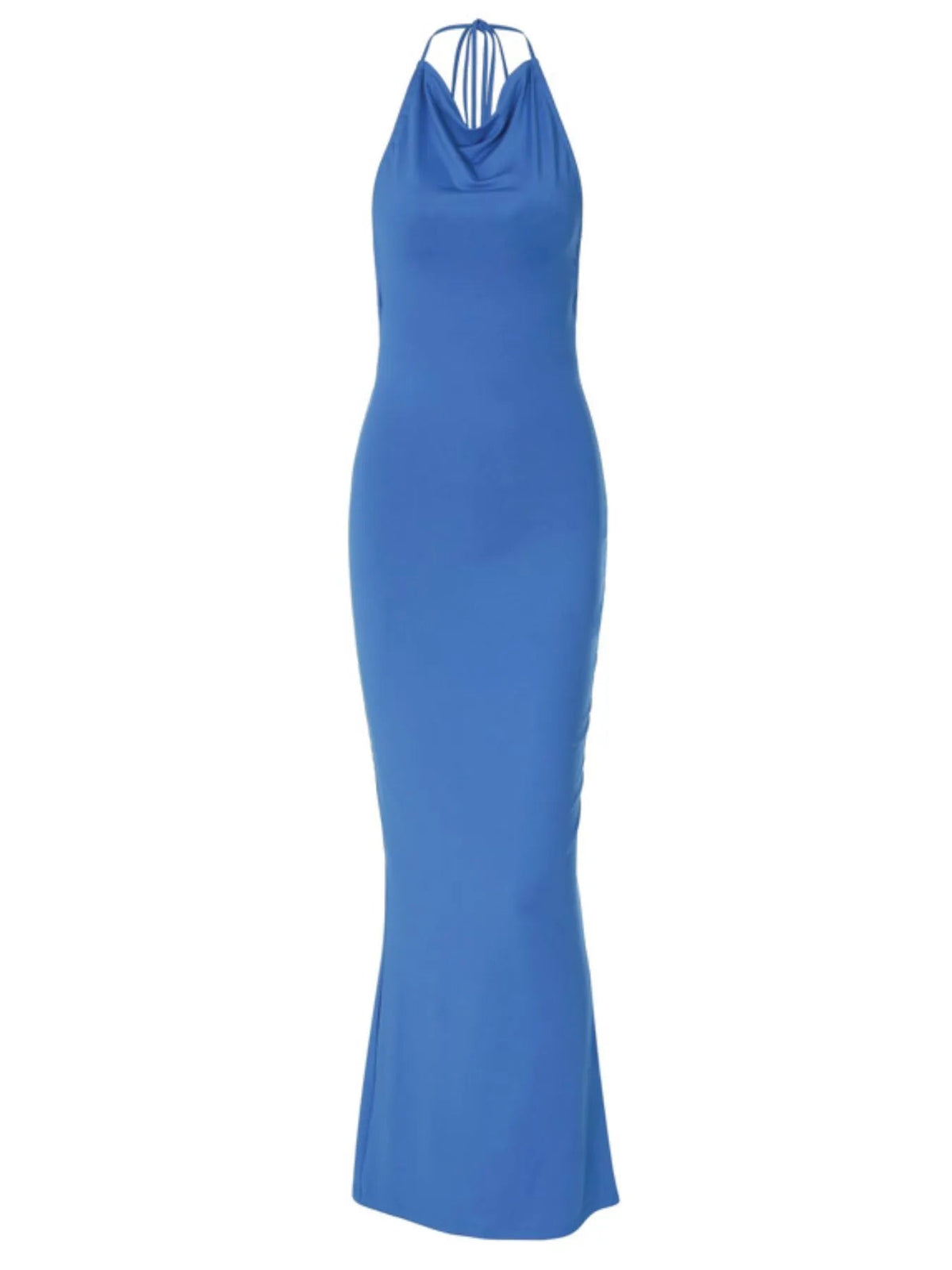 Backless Slit Sleeveless Bodycon Maxi Dress - Aura Apparel