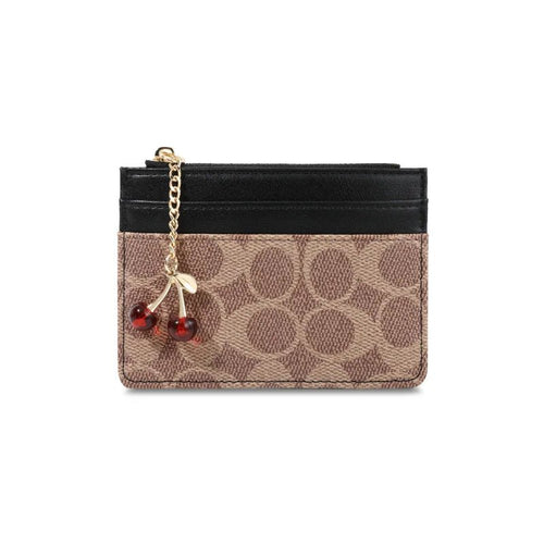 Cherry Wallet Luxury Red - Aura Apparel