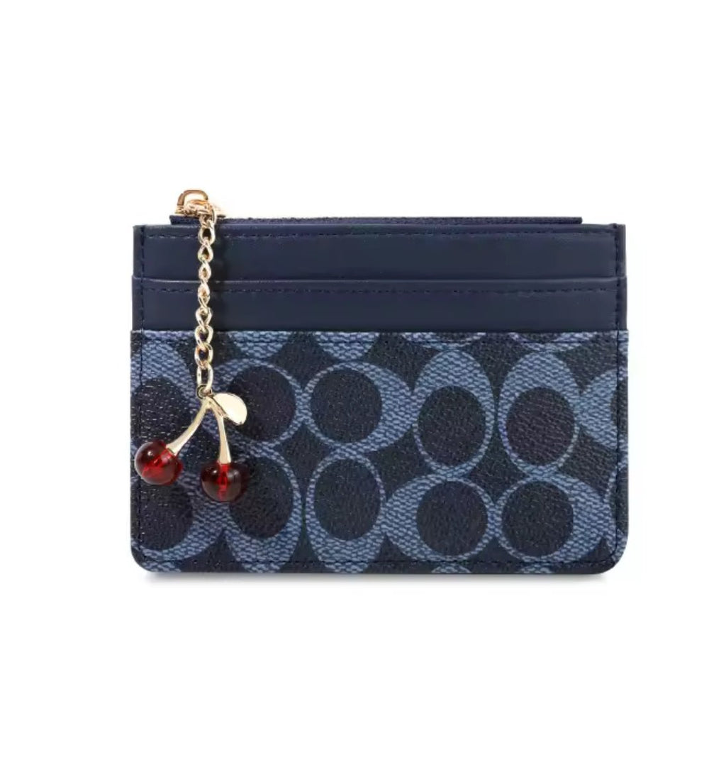 Cherry Wallet Luxury Red - Aura Apparel