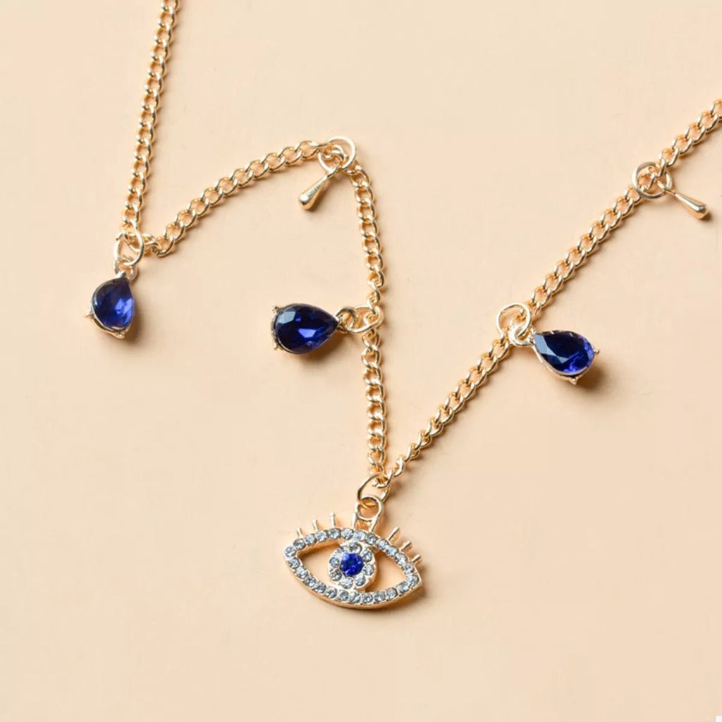 Evil Eye Charm Necklace - Aura Apparel