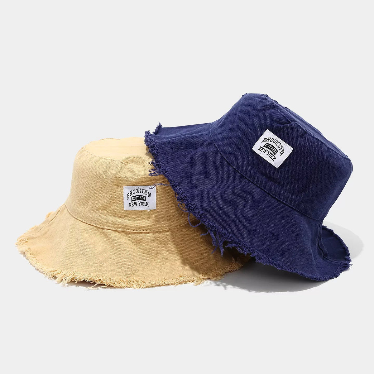 Frayed Hem Bucket Hat - Aura Apparel