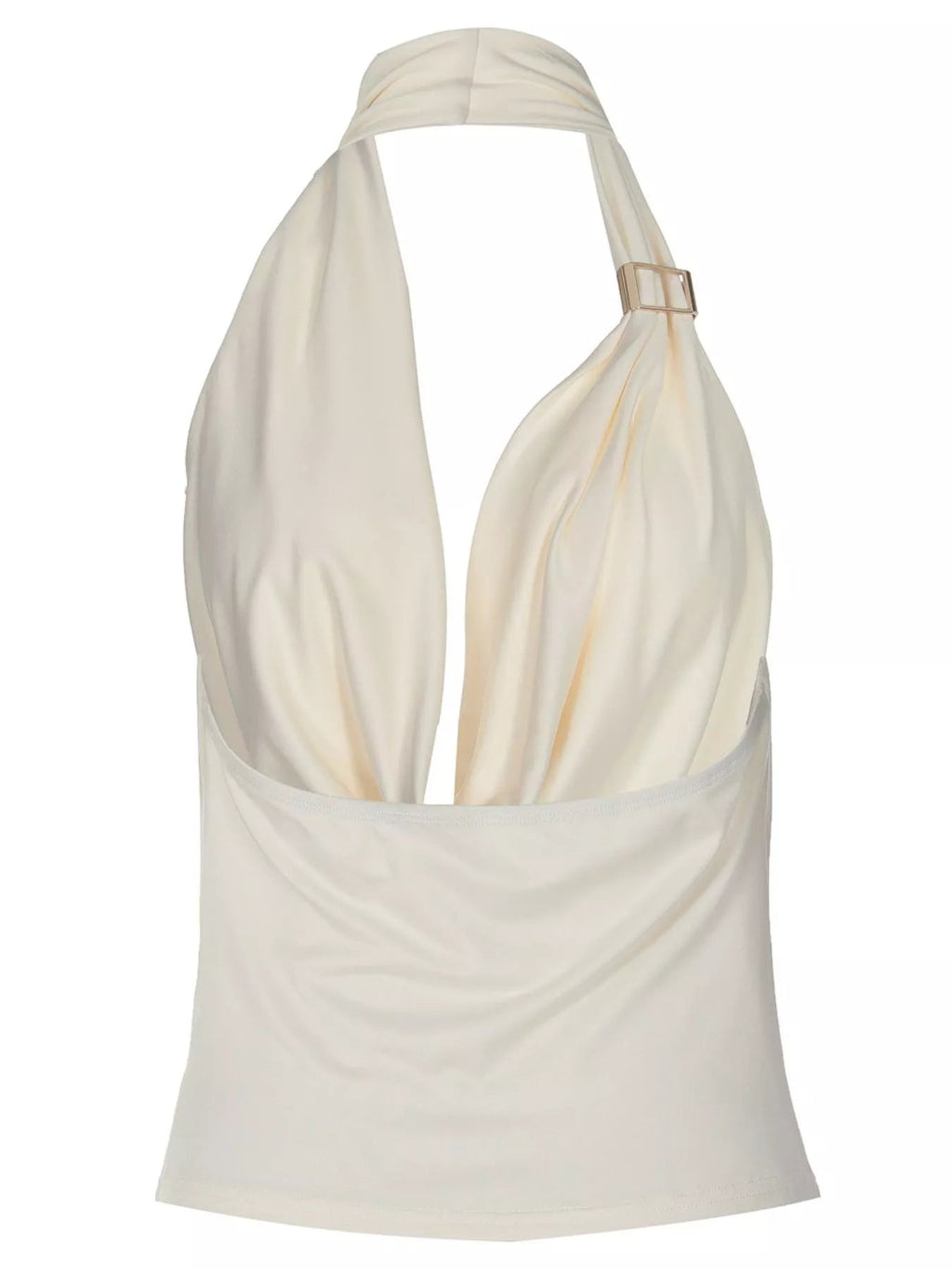 Halter Neck Ruched Tank - Aura Apparel