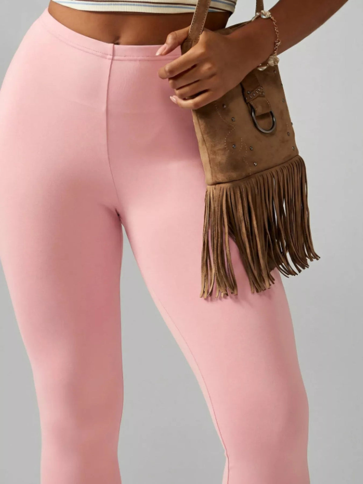 High-Waisted Active Capri Leggings - Aura Apparel