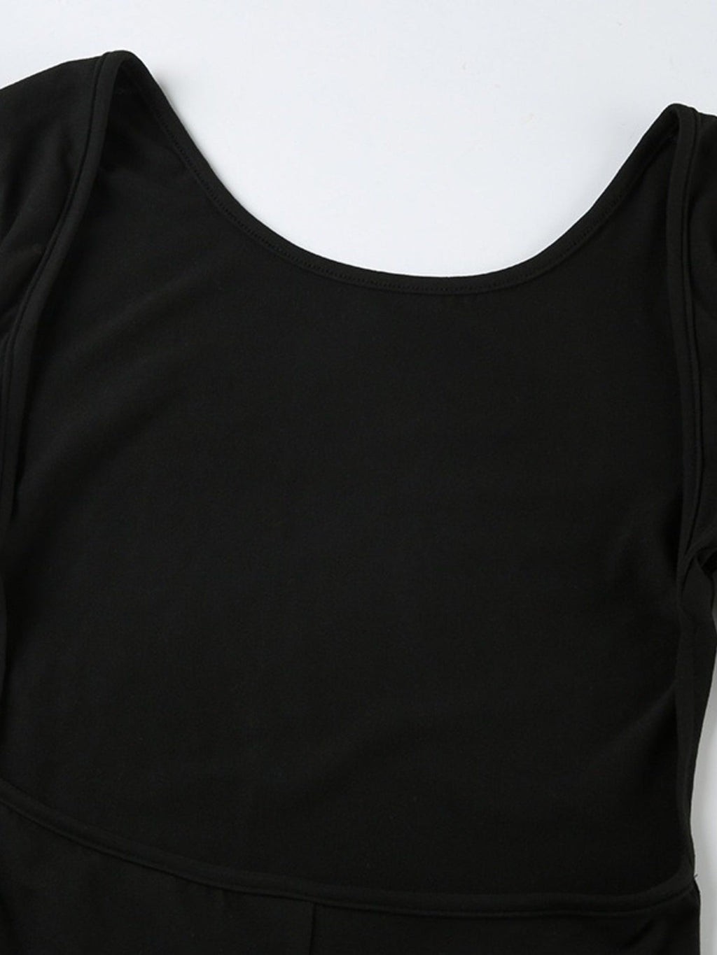 Long Sleeve Ruched Active Romper - Aura Apparel