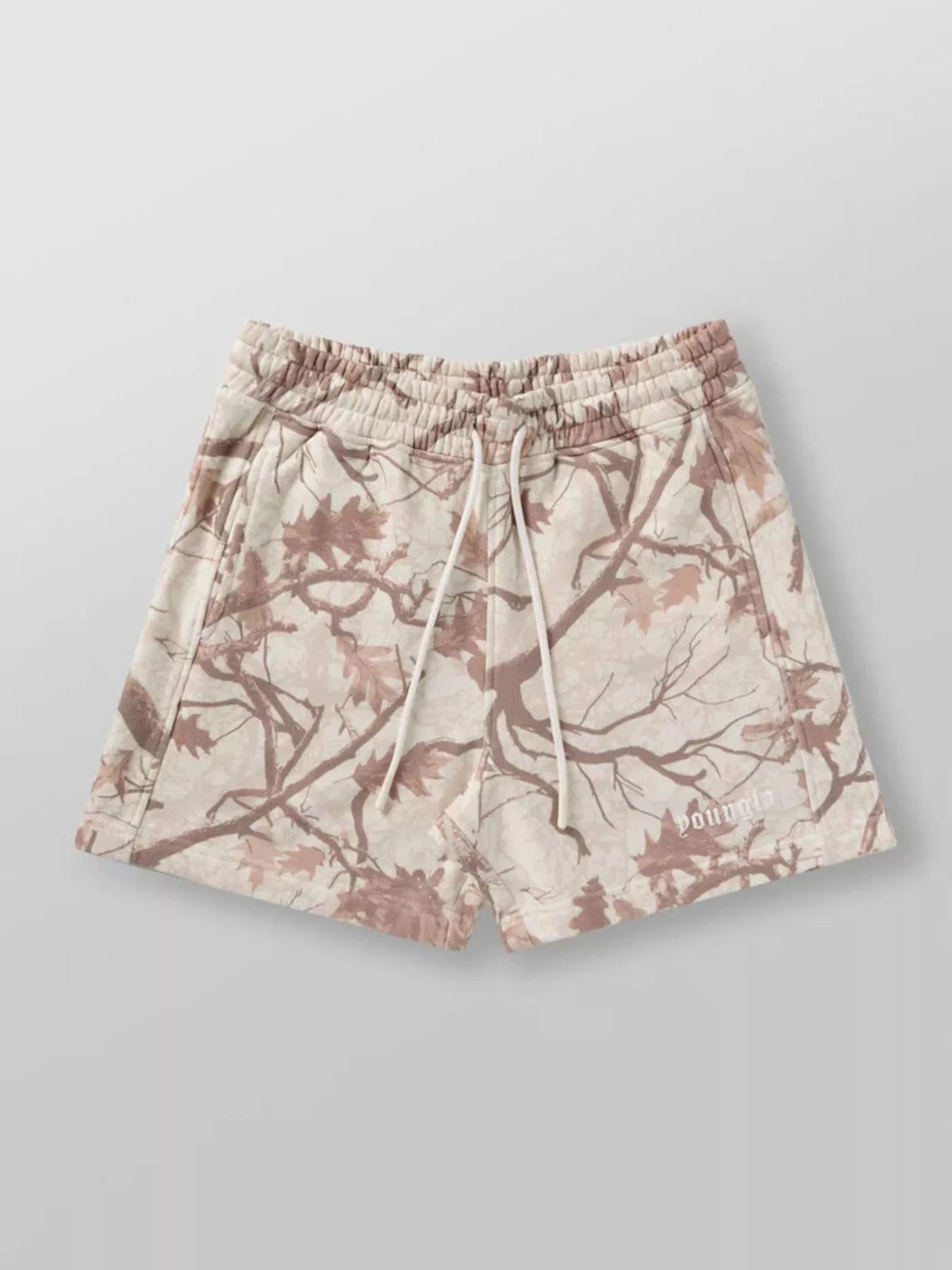 Men's Full Size Drawstring Shorts with Pockets Plus Size - Aura Apparel