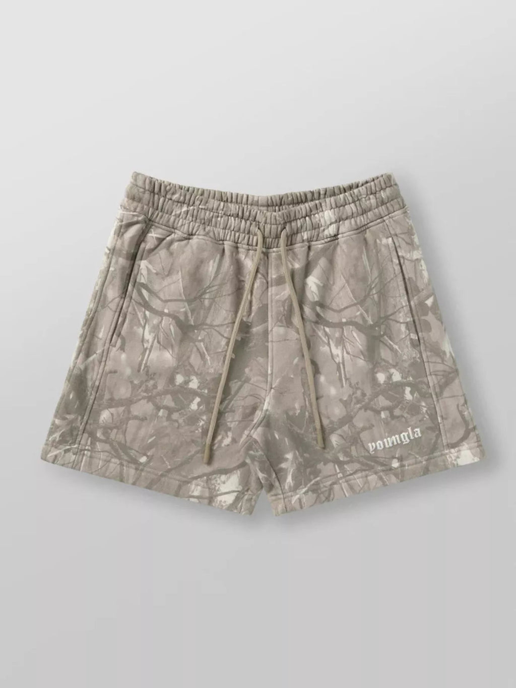 Men's Full Size Drawstring Shorts with Pockets Plus Size - Aura Apparel