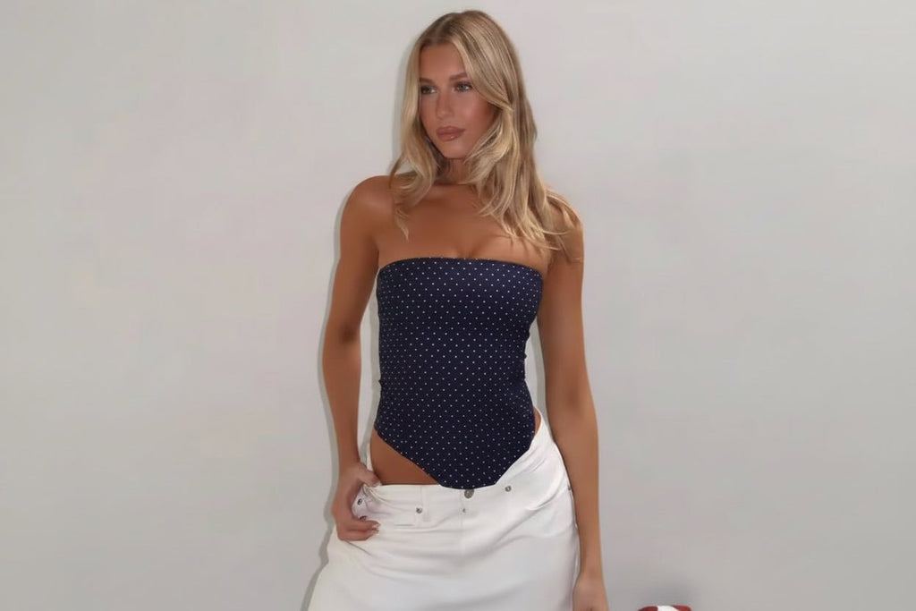 Off-Shoulder Casey Tube Top - Aura Apparel