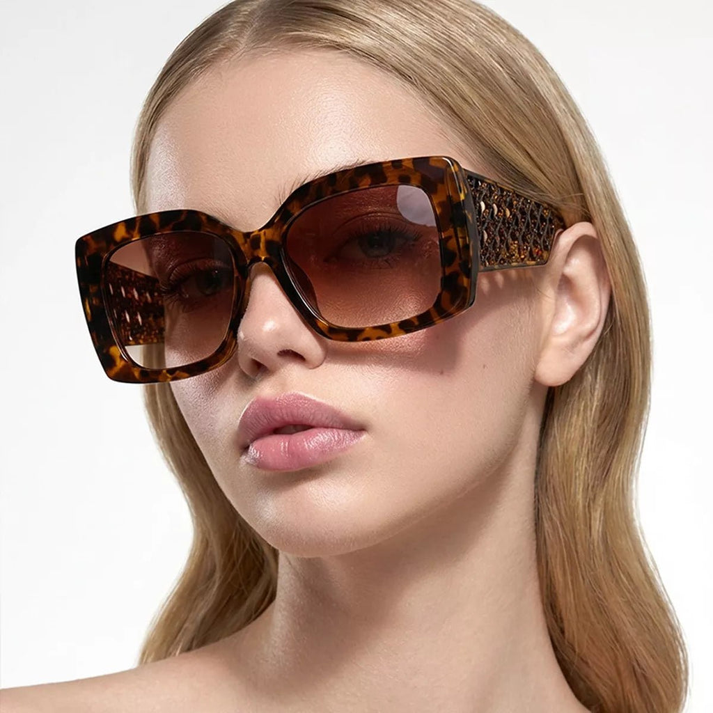 Oversized Square Sunglasses - Aura Apparel