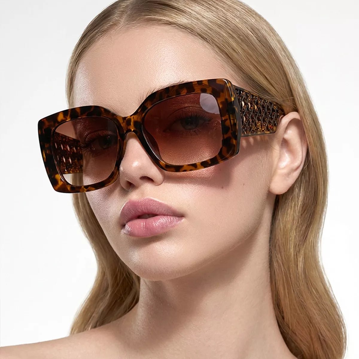 Oversized Square Sunglasses - Aura Apparel