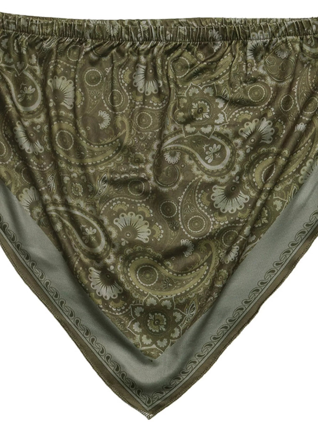 Paisley Print Tube Top - Aura Apparel