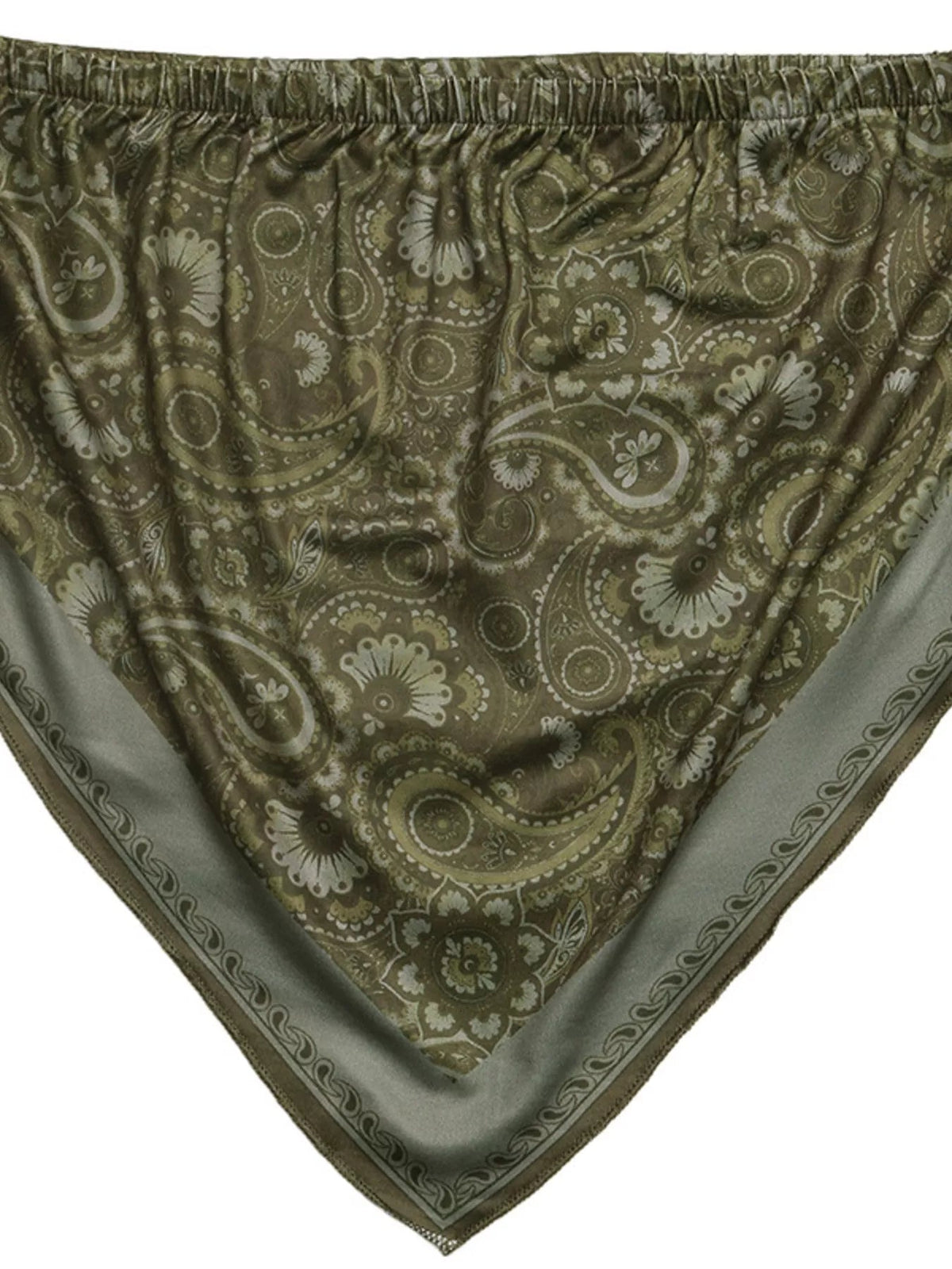 Paisley Print Tube Top - Aura Apparel