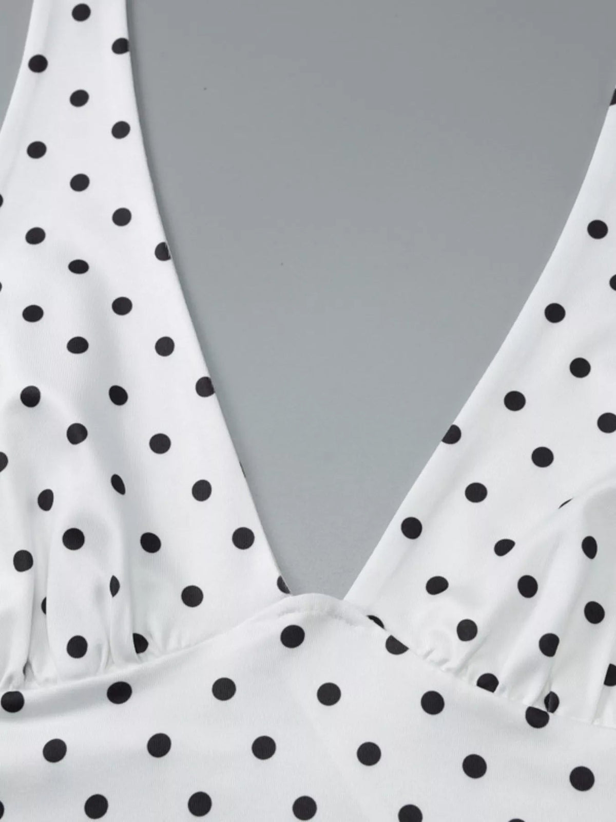 Polka Dot Halter Neck Cami - Aura Apparel
