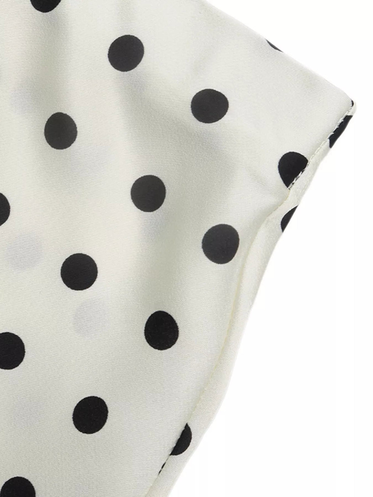 Polka Dot Midi Skirt - Aura Apparel