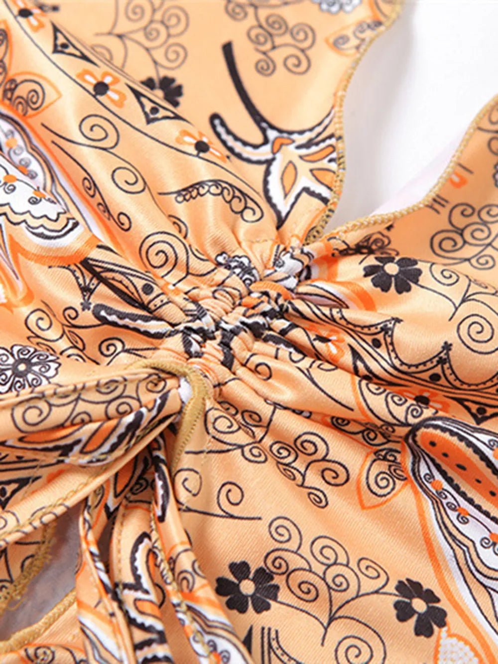 Printed Halter Neck Cami - Aura Apparel