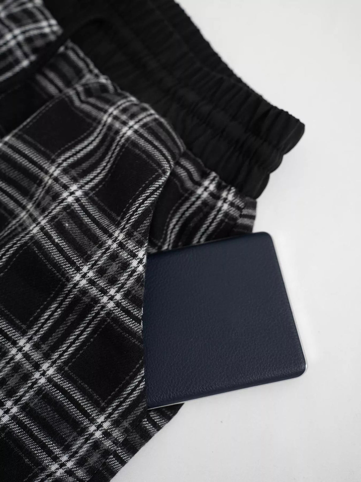 Relaxed Fit Plaid Pants - Aura Apparel