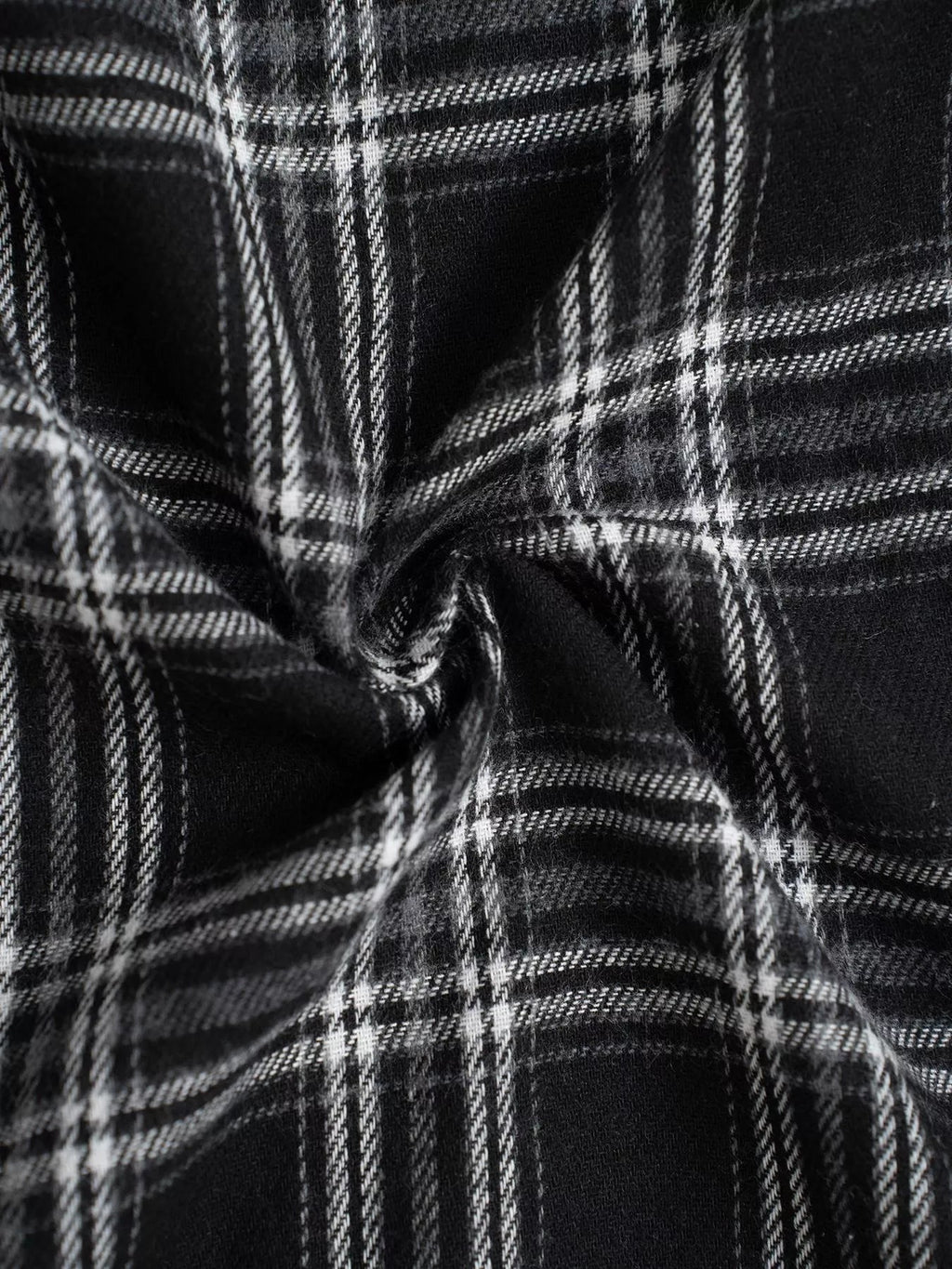 Relaxed Fit Plaid Pants - Aura Apparel