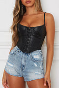 Scoop Neck Spaghetti Strap Cami - Aura Apparel