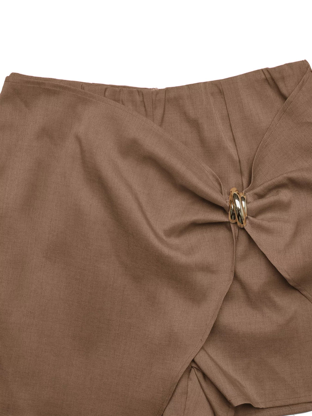Twist Front Mini Skort - Aura Apparel