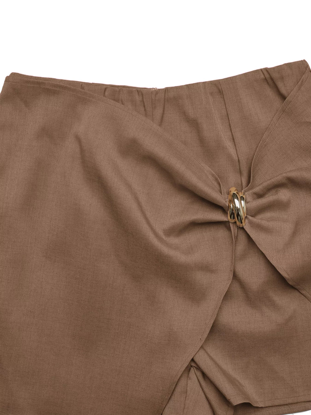 Twist Front Mini Skort - Aura Apparel