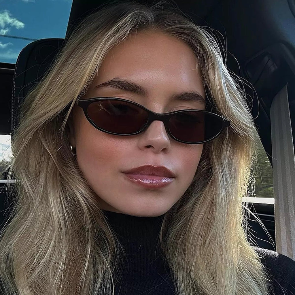Vintage Oval Sunglasses - Aura Apparel