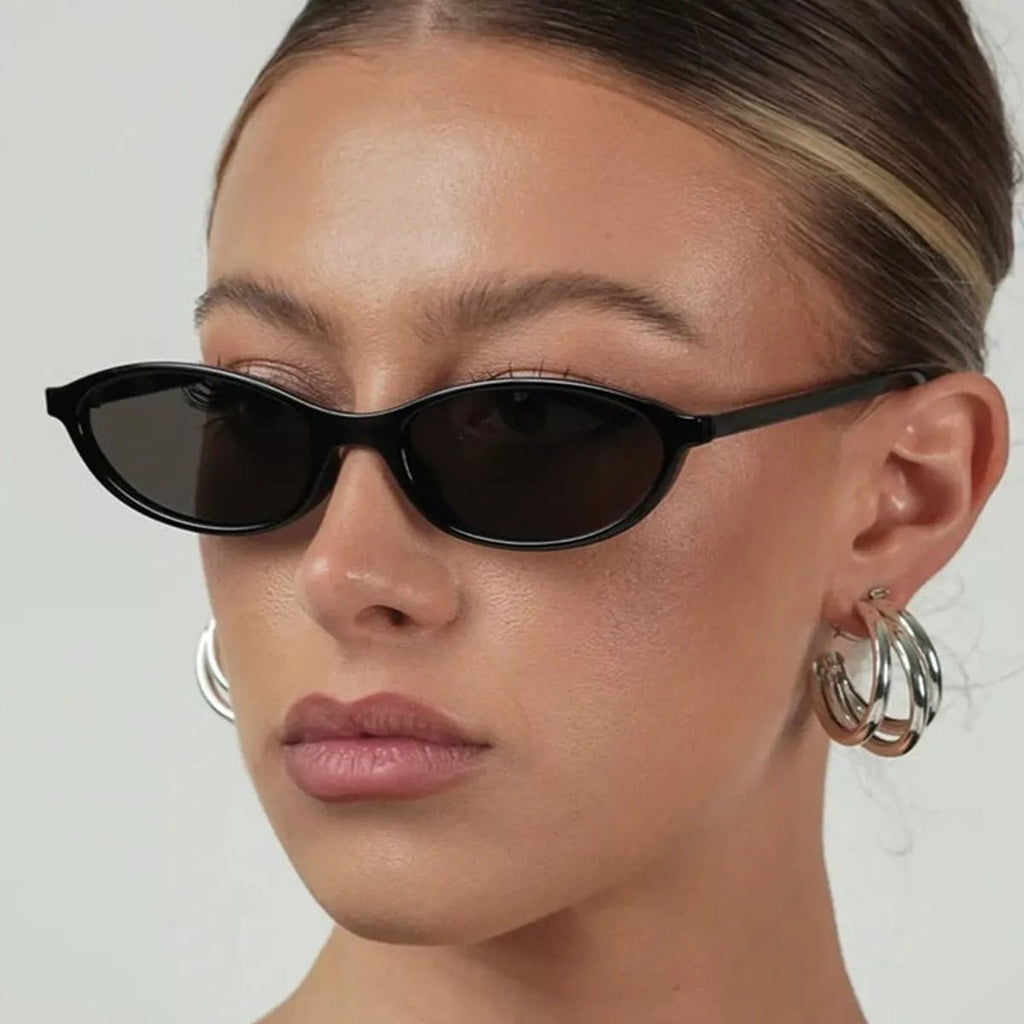 Vintage Oval Sunglasses - Aura Apparel