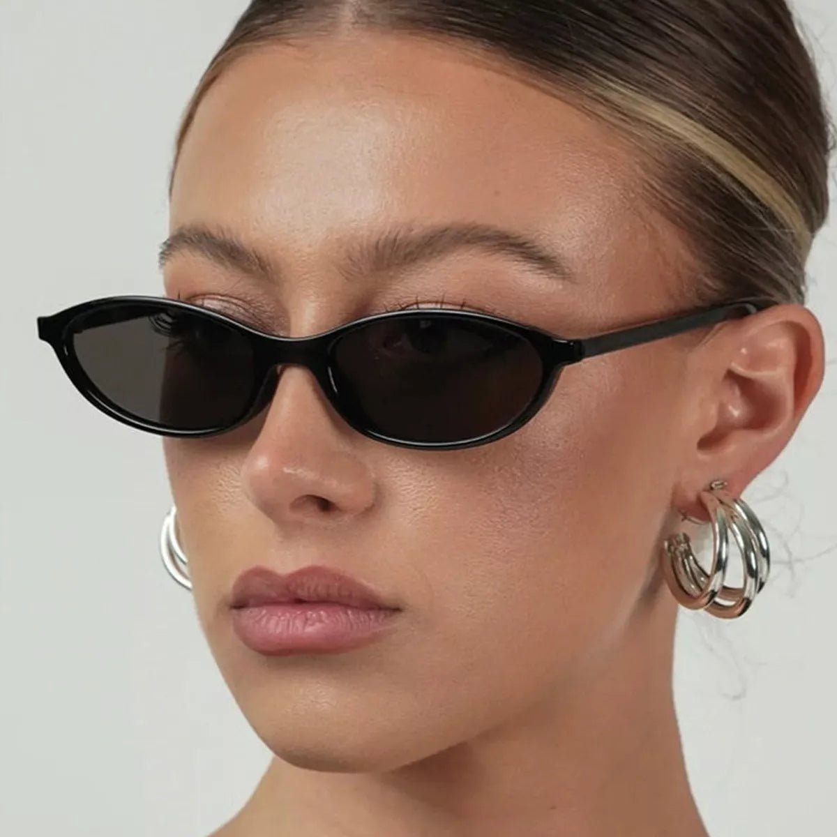 Vintage Oval Sunglasses - Aura Apparel