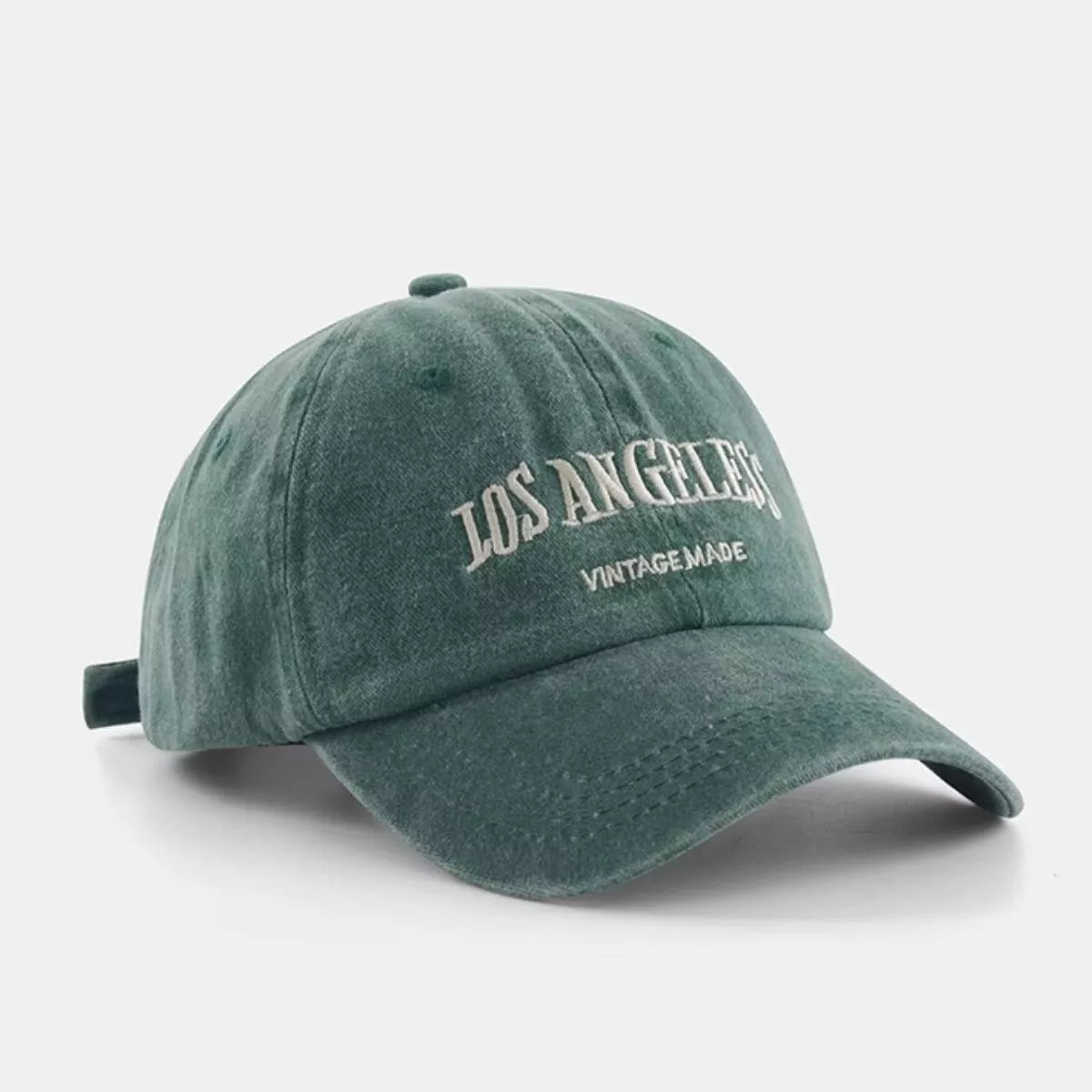 Vintage Washed Los Angeles Embroidered Baseball Cap - Aura Apparel
